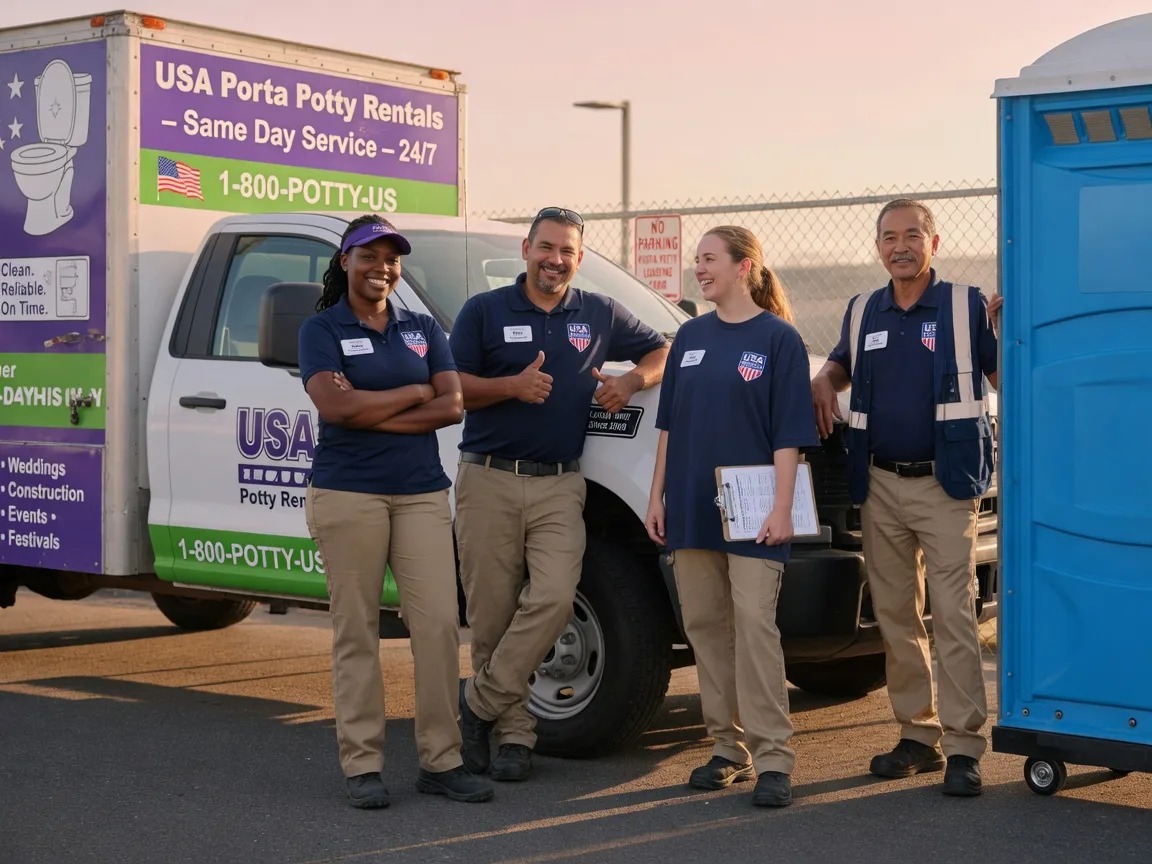 Porta Potty Rental company in Baroda, MI